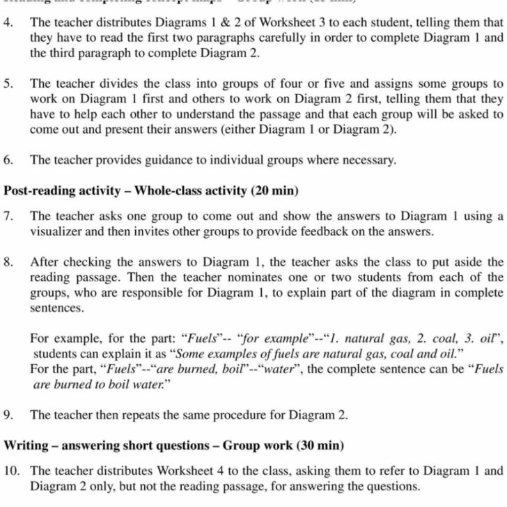 Energy Transformation Worksheet Answers