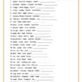 English Esl Basic Vocabulary Worksheets  Most Downloaded