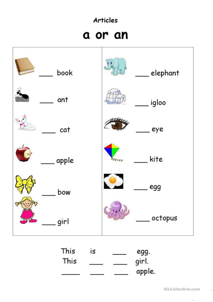 English Esl Definite Article Worksheets  Most Downloaded