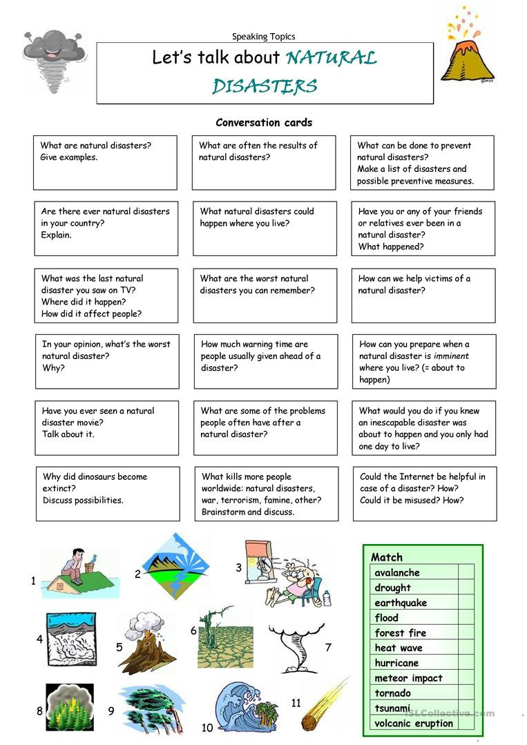 English Esl Earthquake Worksheets  Most Downloaded 16 Results