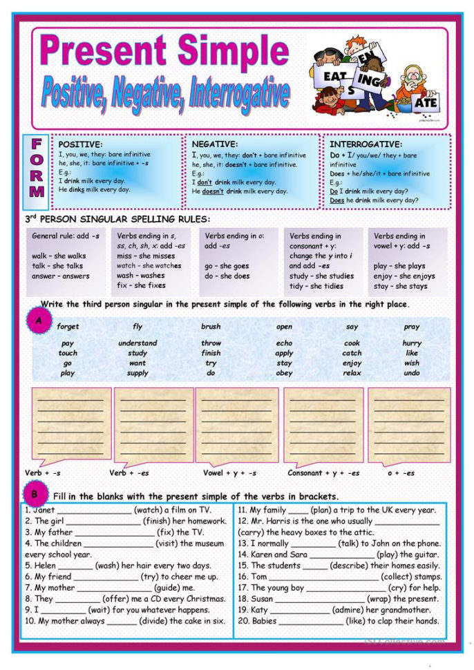 English Esl Spelling Rules Worksheets  Most Downloaded 22