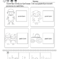 English Grammar Worksheet  Free Kindergarten English Worksheet For Kids
