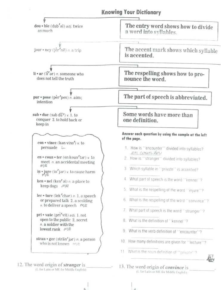 English Language Arts Worksheet Grade Reading And Writing