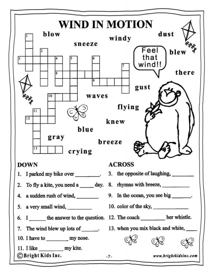 Grade 3 English Worksheets With Answers Pdf Download