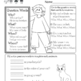 English Worksheet  Free Kindergarten English Worksheet For Kids