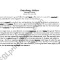 English Worksheets Gettysburg Address With Vocabulary