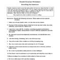 Englishlinx  Parallel Structure Worksheets