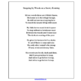Englishlinx  Poetry Worksheets