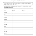 Englishlinx  Suffixes Worksheets