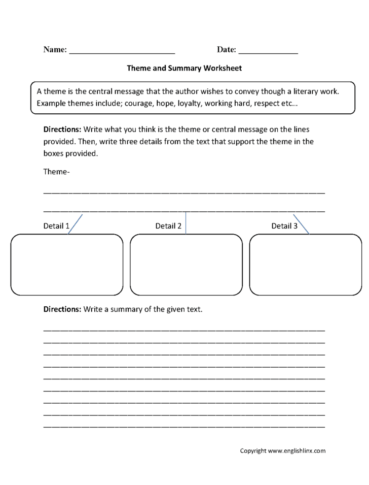 Character Education Worksheets Pdf