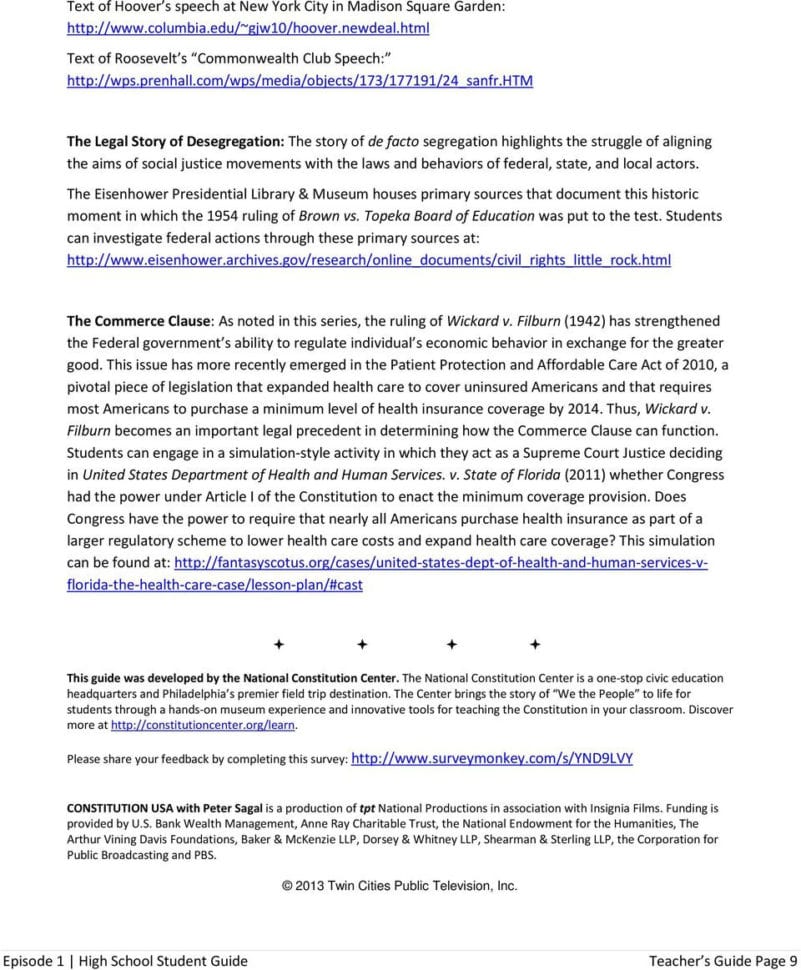 Episode One Student Guide  Pdf