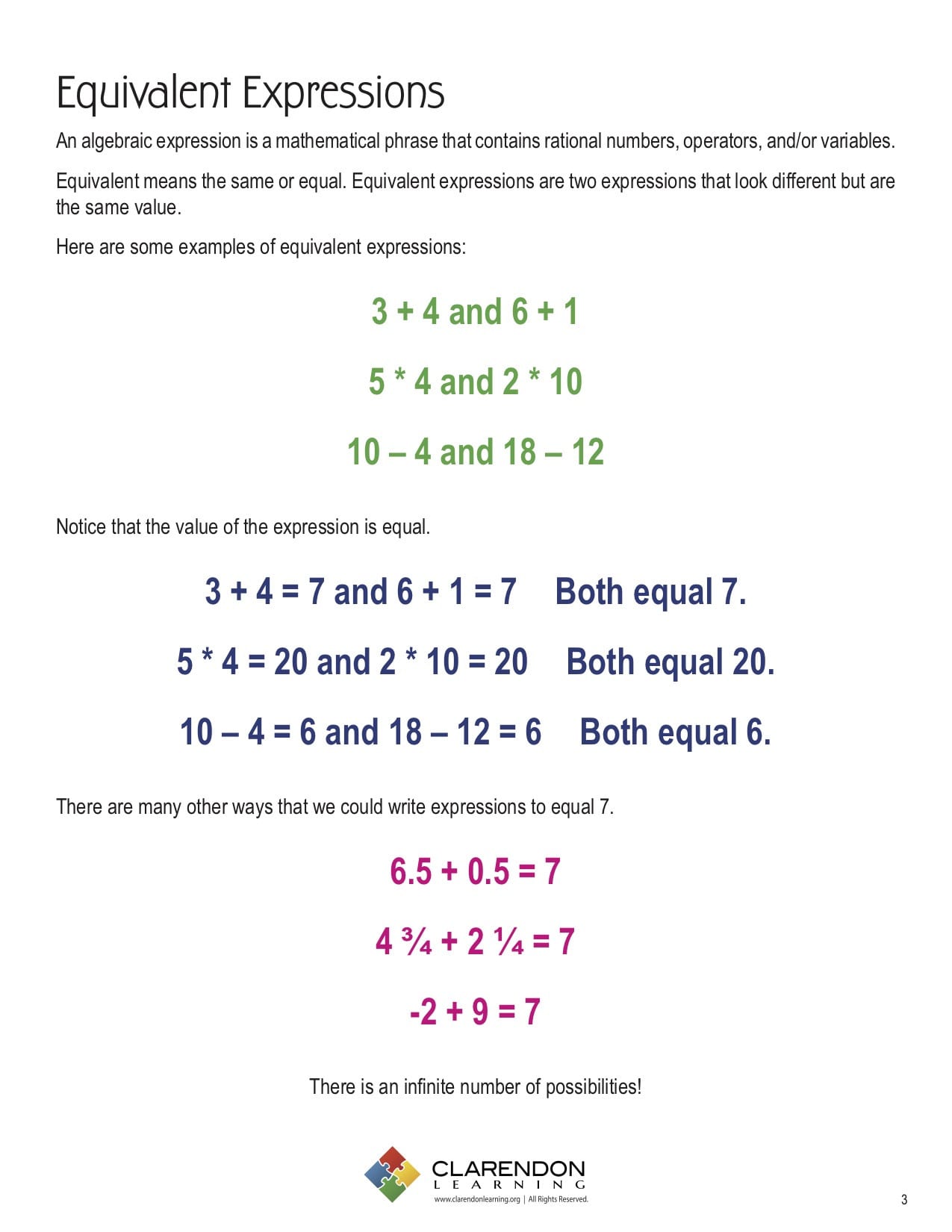 lesson 7 homework practice equivalent expressions