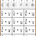 Equivalent Fractions Education Math Finding Worksheets 4Th