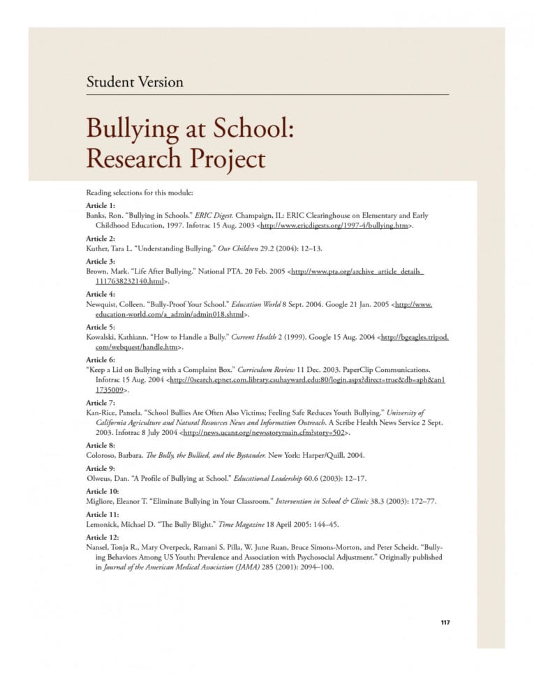 Essay On Bullying In Schools Writing Prompts Worksheets