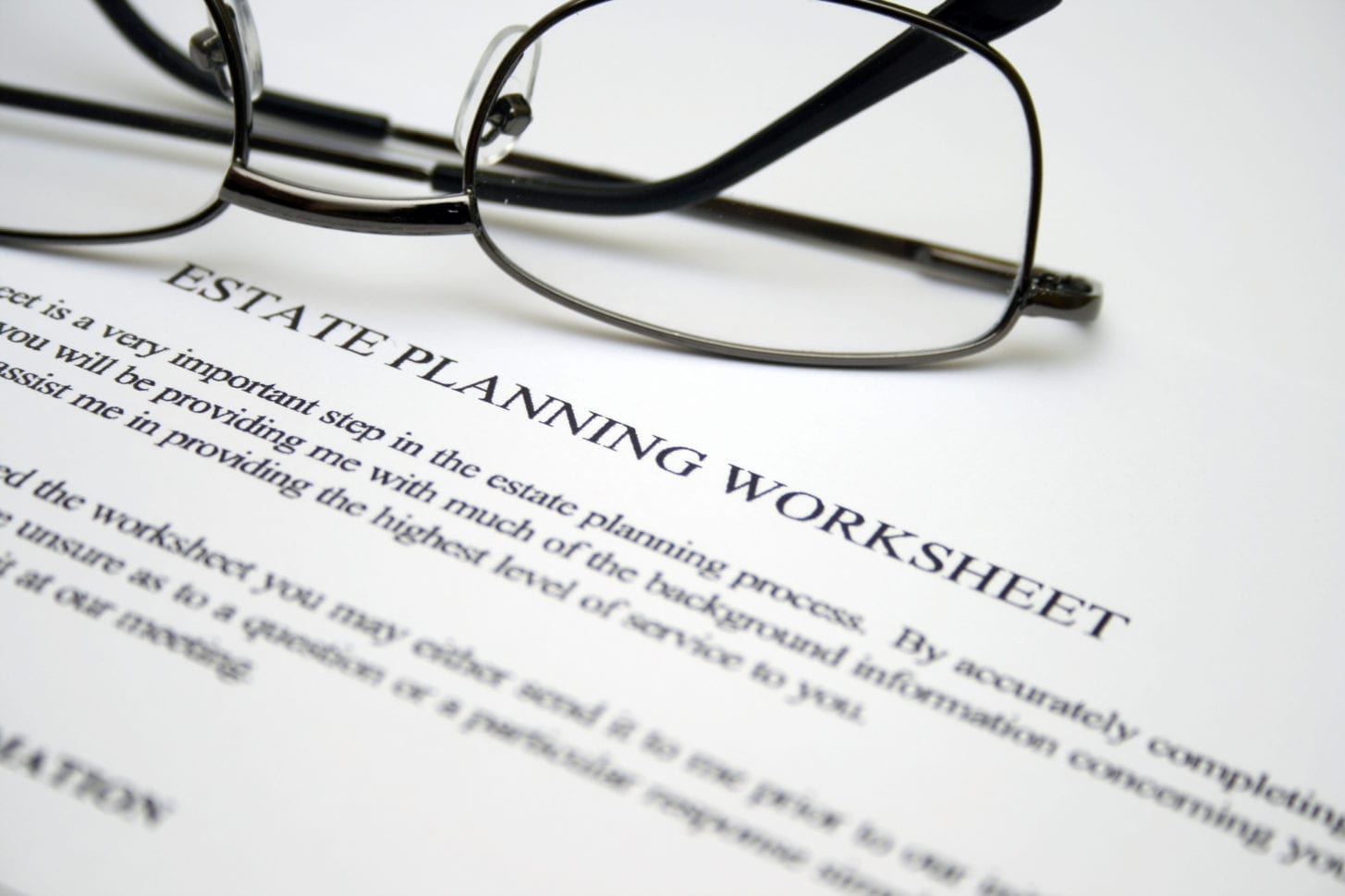 Estate Planning Worksheet  College Of Will Writing