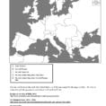 Europe In 1914" Map Activity