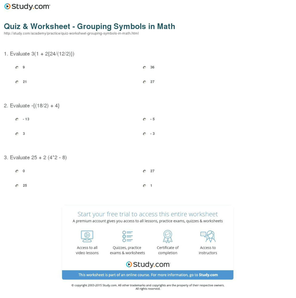 Evaluate Expressions Worksheet Evaluating Expressions Worksheet 6Th