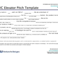 Example Of Elevator Pitch