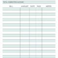 Excel S For Monthly Expenses Sheet Household