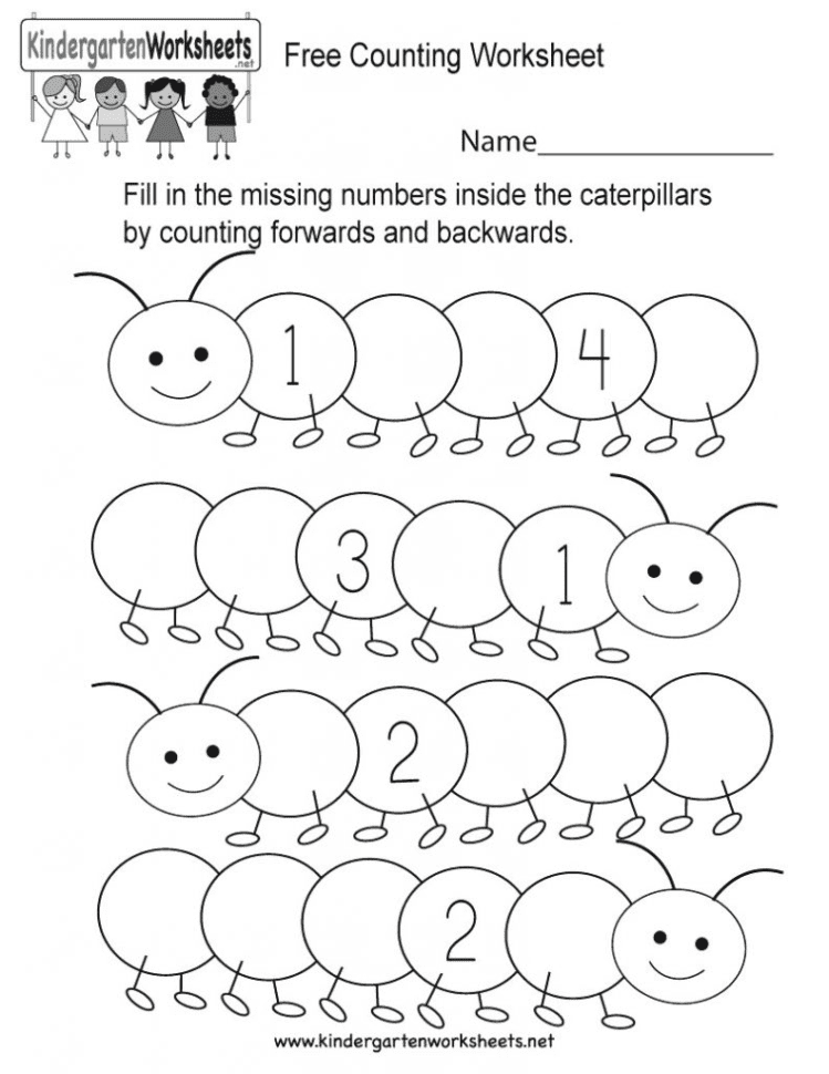 Excellent Kids Counting Worksheets Free Worksheet