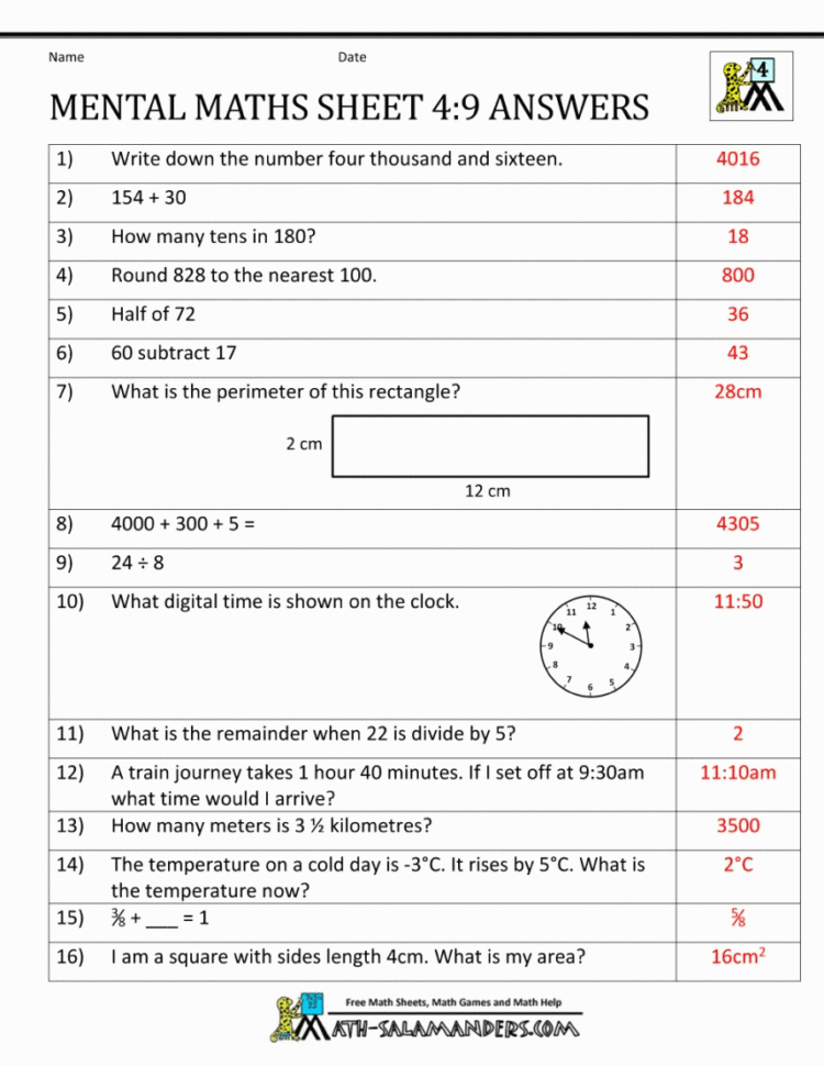 Exceptional Online Math Worksheets For Grade 6 Worksheet