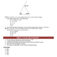 Exterior Angle Of A Triangle And Its Property Worksheet Exterior