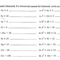 F Factoring Worksheet Math Algebra Worksheet Fresh Factoring