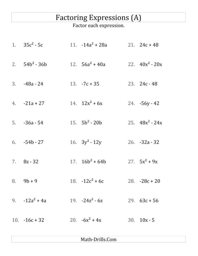 Factoring Nonquadratic Expressions With Some Squares