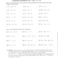 Factoring Trinomials F The Form Ax2Bxc Answers Type Worksheet Page