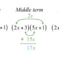 Factoring Trinomials Of The Form Ax^2  Bx  C