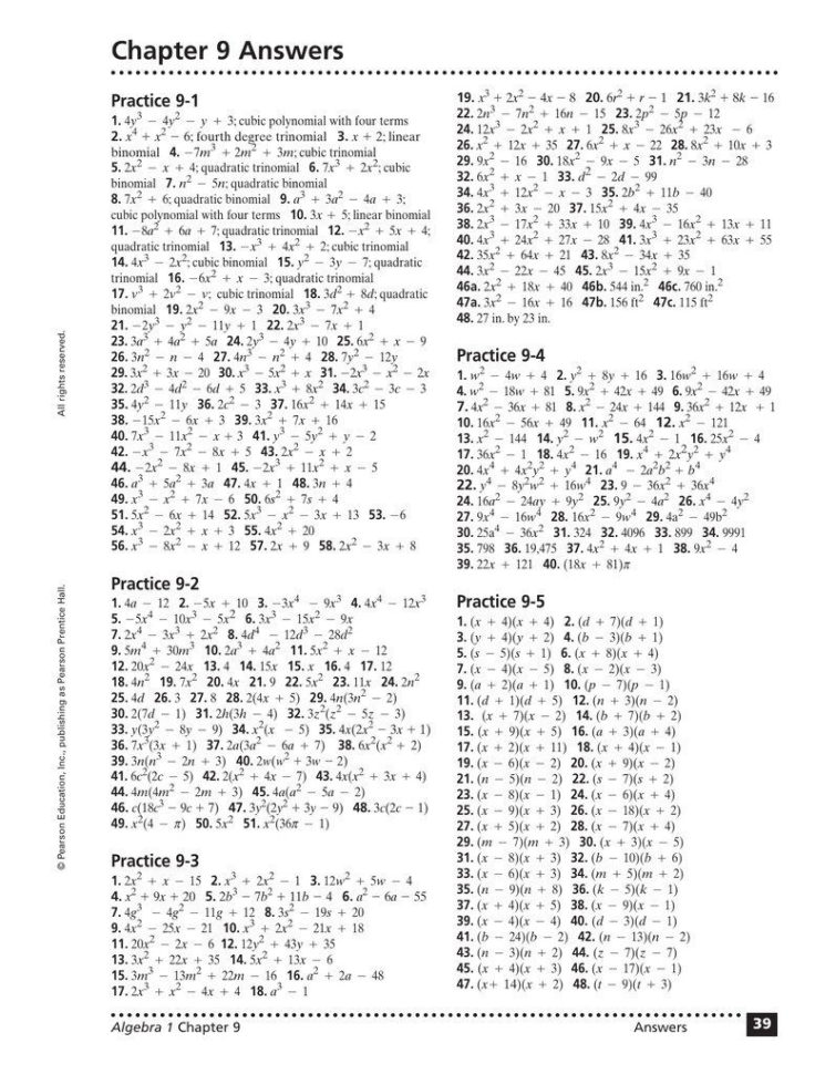 Factoring Worksheet Factoring Trinomials Answers Key Best