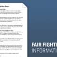 Fair Fighting Rules Worksheet  Therapist Aid