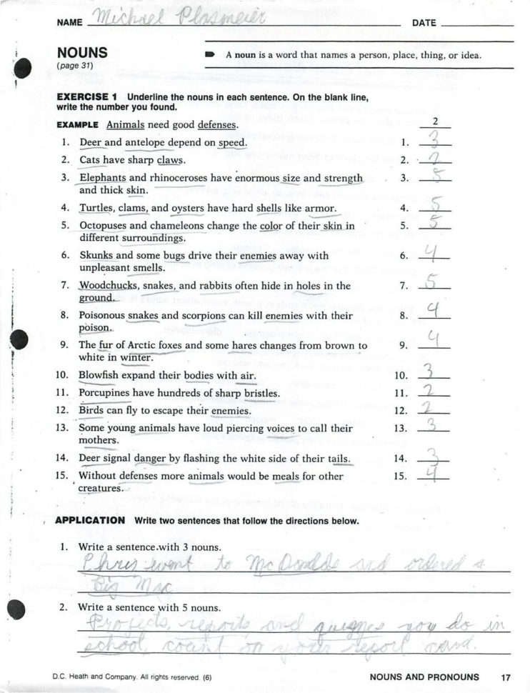 Fair Grammar Worksheets For Sixth Grade With Additional File