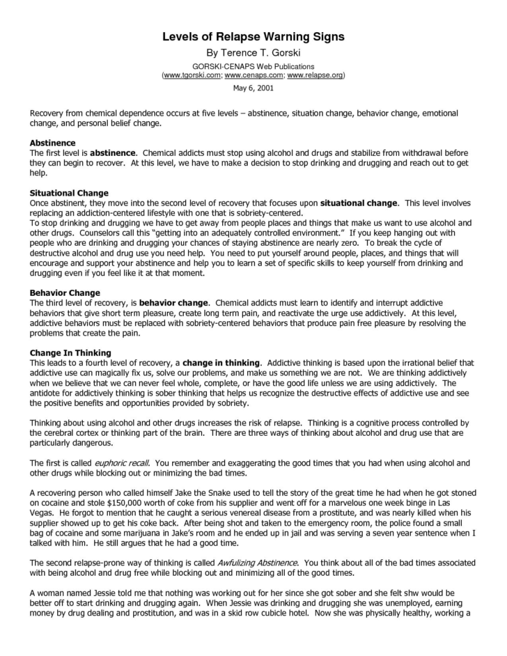 Family Roles In Addiction Worksheets — db-excel.com