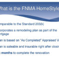 Fannie Mae Homestyle Renovation Loan Program  Ppt Download