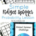 Fidget Spinner Math Activity Probability  Graphing