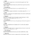 Figurative Language Worksheet 8  Answers