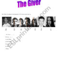Film Worksheet The Giver  Esl Worksheetmiriam21