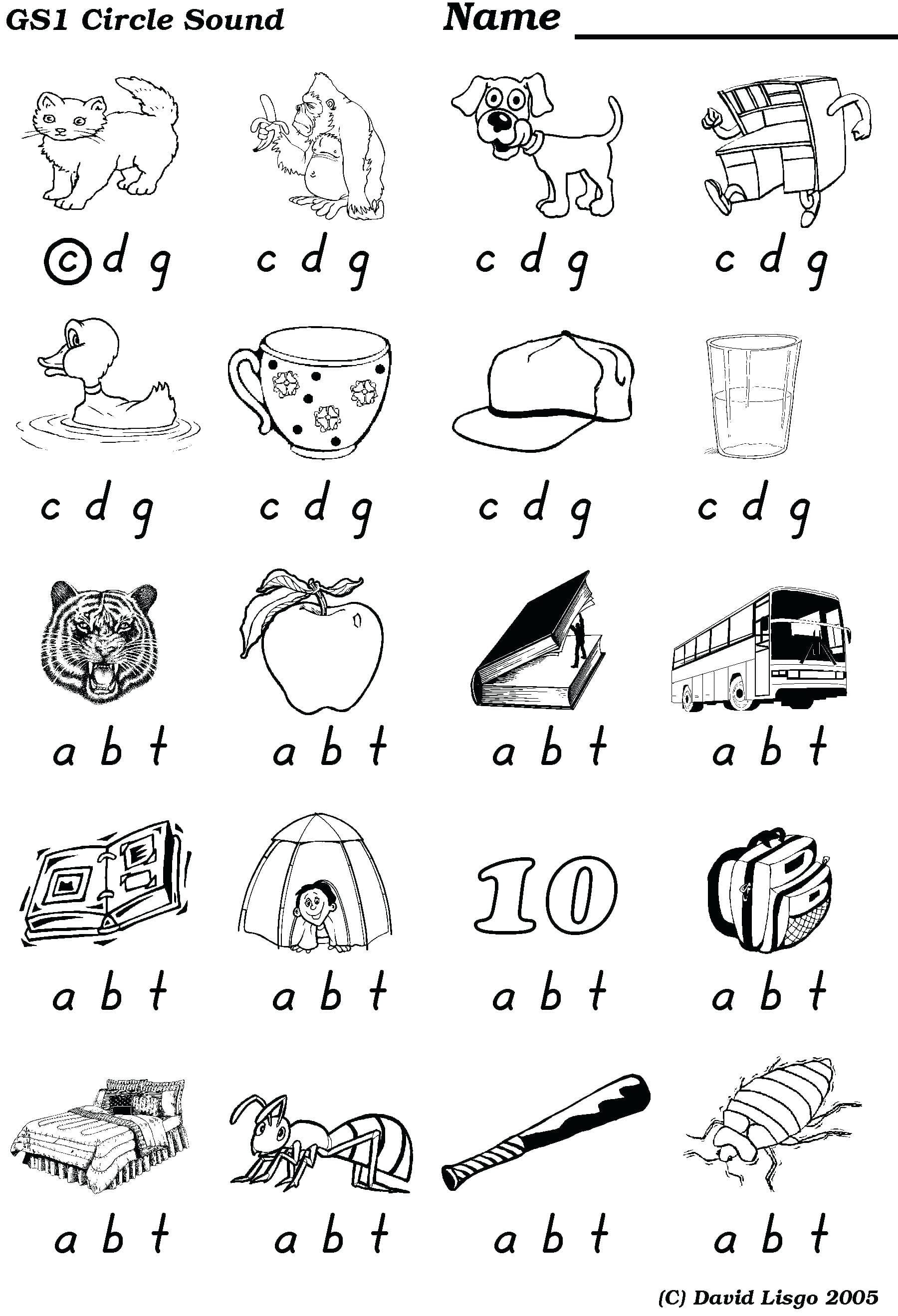 Final Consonant Sounds Worksheets – Reddogsheetco — db-excel.com