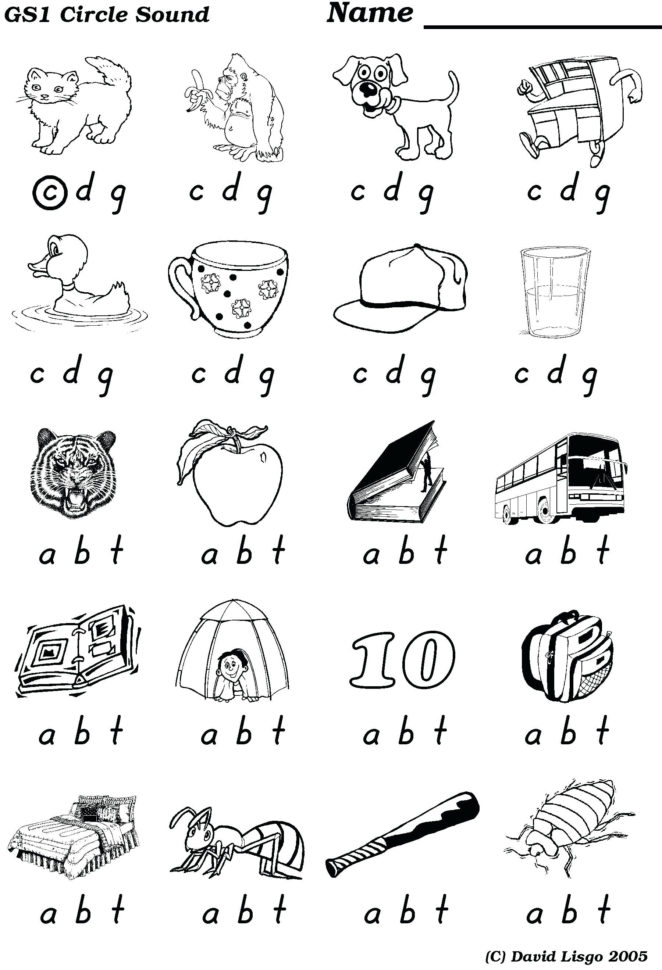 Final Consonant Sounds Worksheets – Reddogsheetco