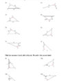 Find The Measure Of Each Angle Indicated Worksheet Cute