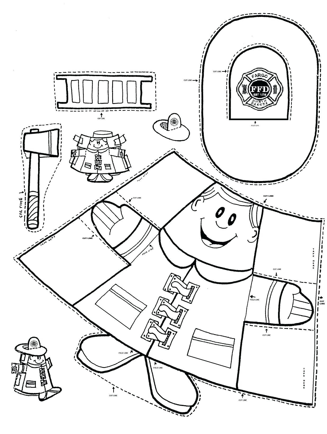 Fire Prevention Coloring Sheets – Dracosheetco