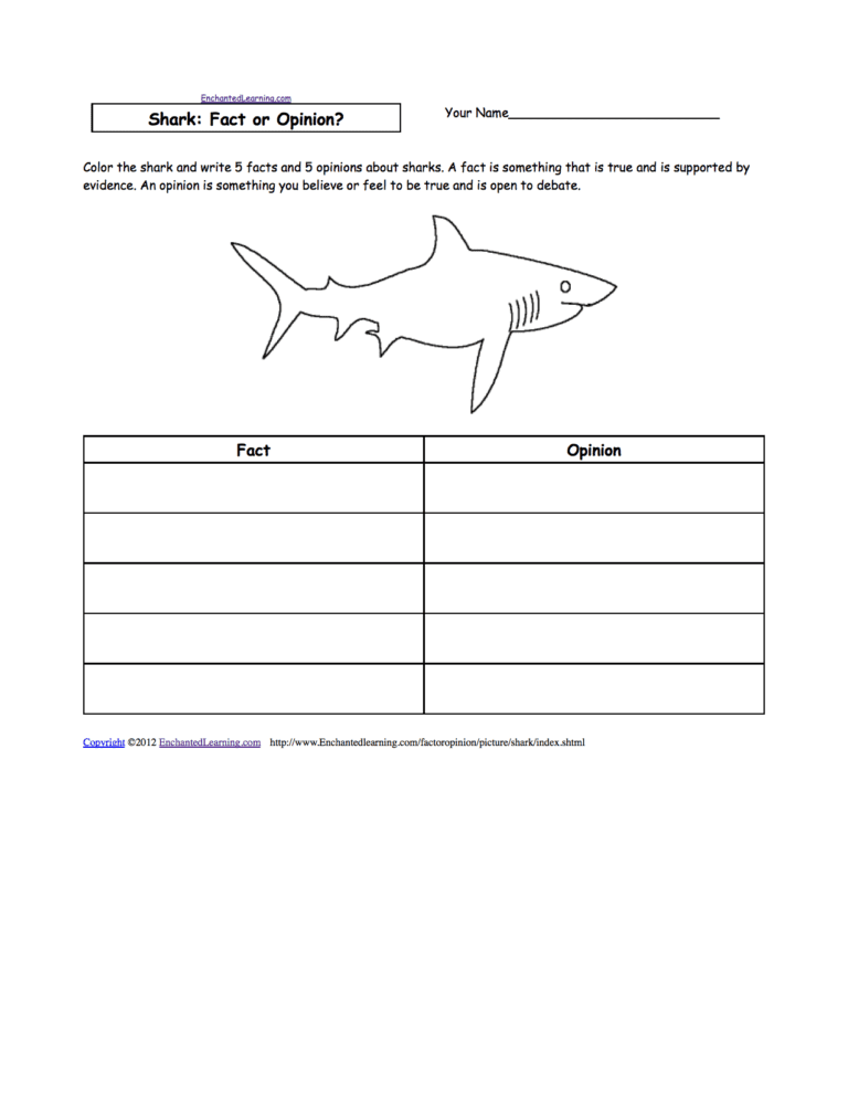 Shark Tank Worksheet Answers