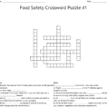 Food Safety Crossword Puzzle 1  Word