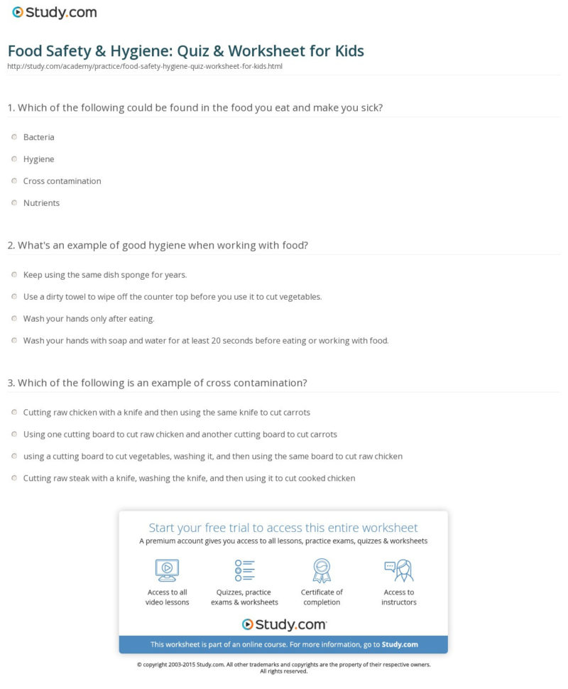 food-safety-and-sanitation-worksheet-answers