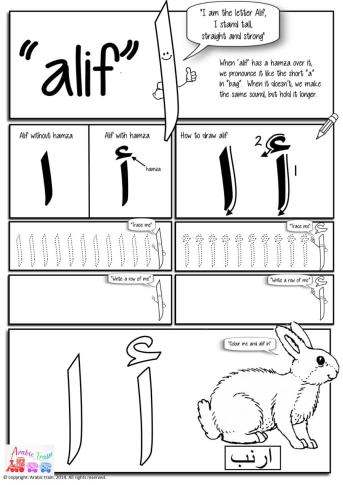 For Arabic Letters Worksheet Pdf