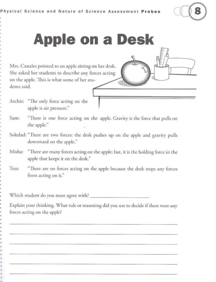 Force And Motion Worksheets Pdf — db-excel.com
