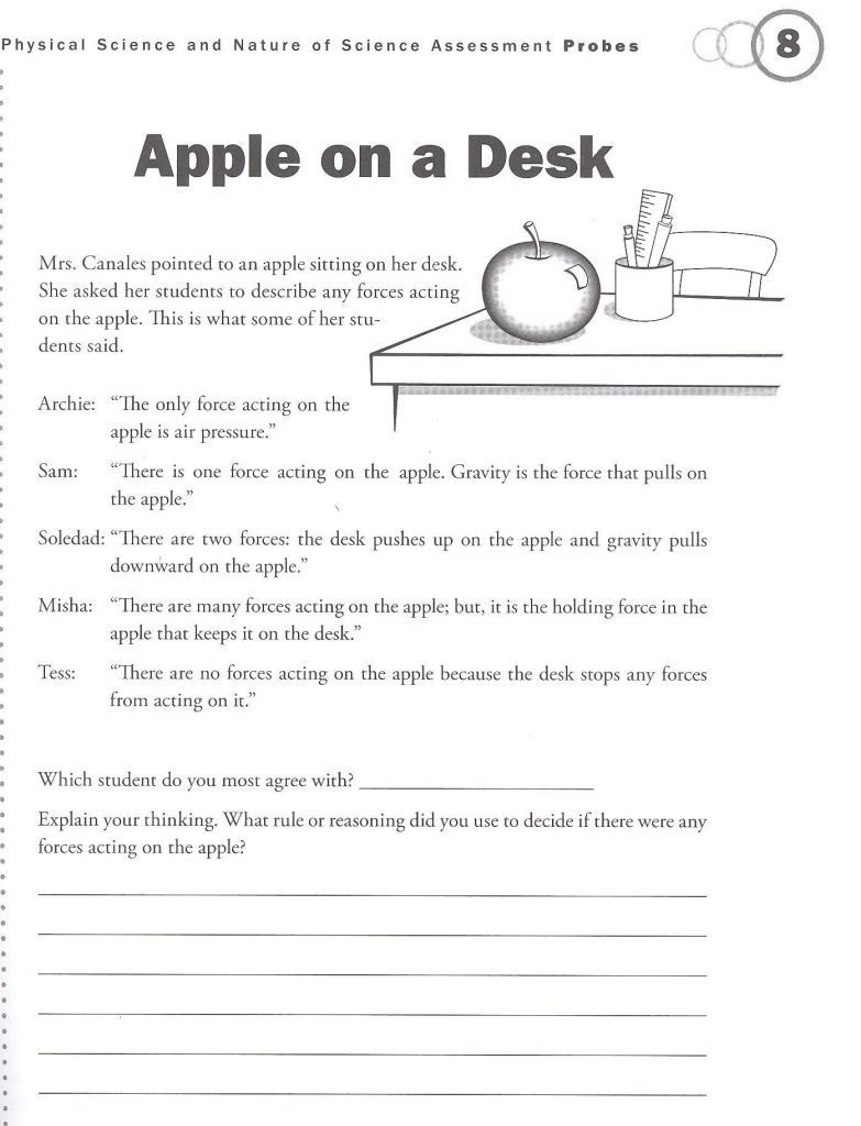 Force And Motion Worksheets Pdf