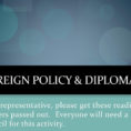 Foreign Policy  Diplomacy  Ppt Download