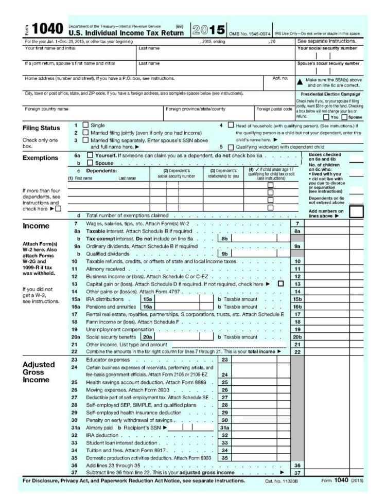 Form 1040  Wikipedia